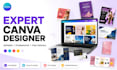 be your expert canva designer