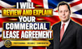review and explain commercial lease agreement