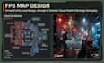 design 3d fps map design action game map 3d multiplayer map 3d shooter game map