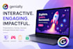 create interactive genially presentations gamification quizzes and escape room