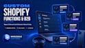 build custom shopify functions, volume pricing and b2b workflows