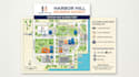 design a print ready vector map with custom branding and directions