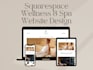 build squarespace event website with domain connection setup squarespace website