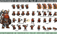 make rpg maker mv mz sideview battle sprites with custom pixel animation