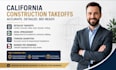 do california construction bid quantity takeoff material estimation
