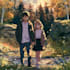 create a anime couple character art anime