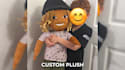 create custom plush toy from drawing, handmade character