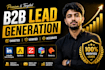do perfect b2b linkedin lead generation, for any business