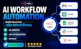 build n8n ai workflow automation with openai API integrations