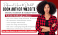 do book author website author landing page ebook website author spotlight