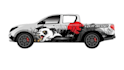 create racing car wrap, itasha wrap design with  creativity