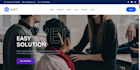 create a responsive landing page template
