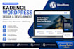 design a responsive kadence wordpress website