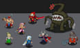 create professional pixel art sprites, characters, icons, and animations