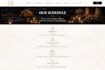 create a modern wedding website and rsvp invitation