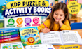 create cryptogram book trivia book kdp puzzle interior maze book activity book