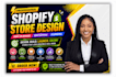 do shopify store design and redesign shopify website design shopify dropshipping