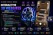 develop interactive 3d websites using threejs and react