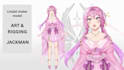 design and rig live2d vtuber model anime live2d model rigging 3d vtuber model