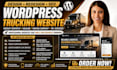 design wordpress trucking freight dispatch hauling moving company 3pl website