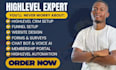 be go high level expert website builder virtual assistant, gohighlevel a2p 10dlc