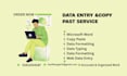 do excel data entry and professional designer