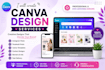 design professional canva social media posts