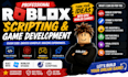 do roblox scripting, luau coding and custom roblox game systems, roblox studio