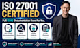 get you iso 27001 certified with full isms documentation