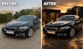 create realistic ai before and after transformation images