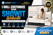 customize your showit website design, redesign template and SEO optimization
