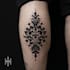 create your dark blackwork tattoo design