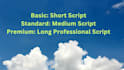 write drama scripts and creative short content