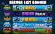 create minecraft server logo and server icon