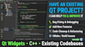 build, fix, or improve your cpp qt desktop application