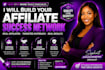 build a targeted affiliate network to scale your affiliate program and sales