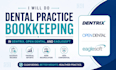 do dental practice bookkeeping in dentrix, open dental, and eaglesoft