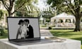 design a luxury editable canva wedding website with rsvp