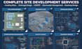 create civil engineering site development, grading, drainage plan and swppp