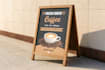 do custom a frame sign and any signage design