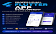 develop a flutter app with firebase and rest API integration