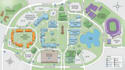 create campus, office, university, wayfinding, route and village map