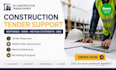 write UK construction tender responses, rams, method statements and bids