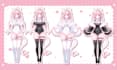 design custom live2d vtuber model, anime vtuber rigging, png to live2d model