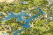 illustrate a creative vector map