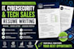 write ats IT, cybersecurity, tech sales resumes