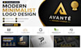 a modern minimalist logo for your brand