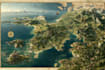 draw a fantasy map illustration