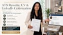 write an ats optimized resume, CV and cover letter