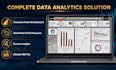 build dynamic power bi dashboard and sql analytics
